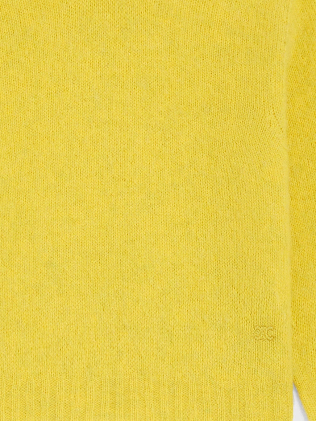 Celine Wool turtleneck with Triomphe embroidery