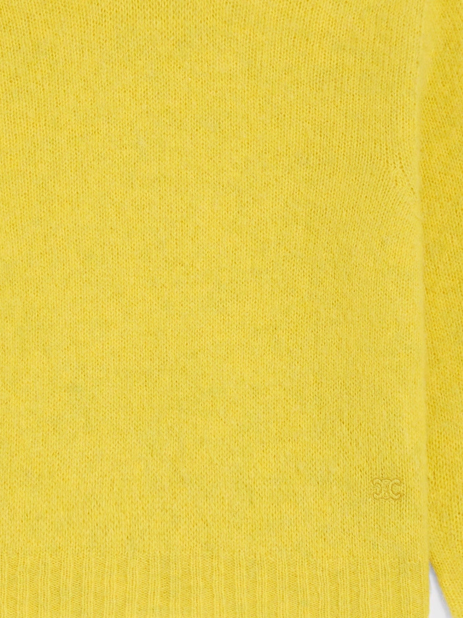 Celine Wool turtleneck with Triomphe embroidery