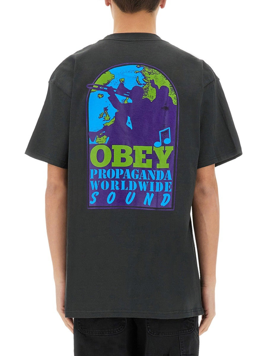 OBEY "WORLDWIDE SOUND" T-SHIRT