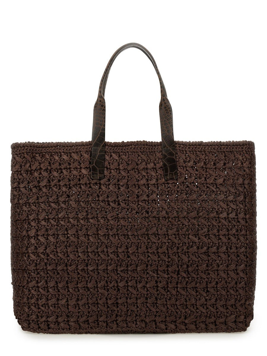 Dolce & Gabbana WOVEN MESH SHOPPING BAG