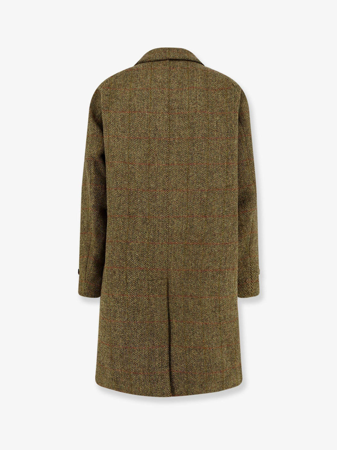 ASPESI Wright herringbone wool coat