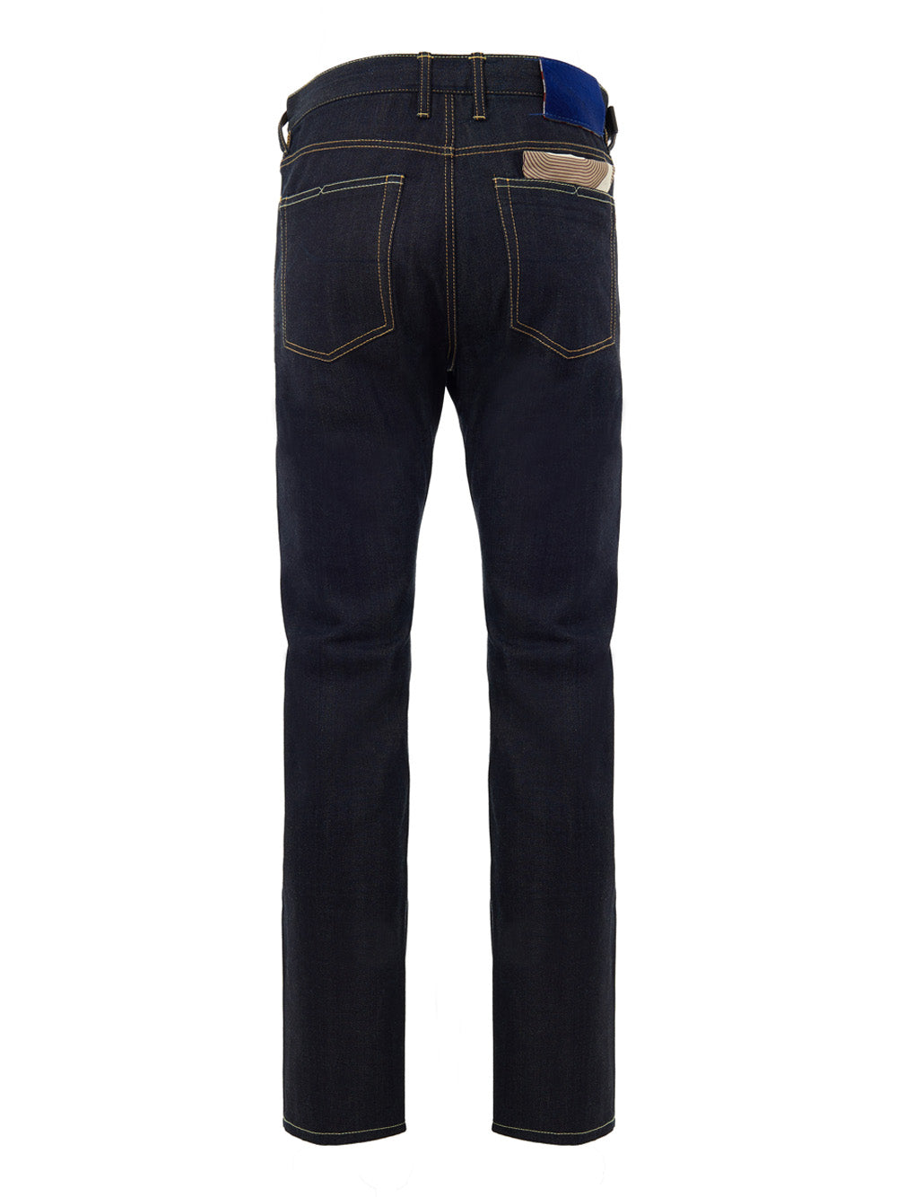 Jacob Cohen Icio Tapered Straight Jeans in Dark Blue