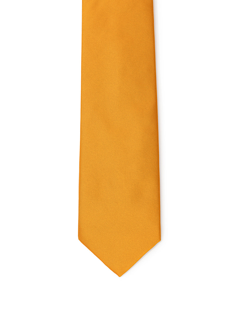 Dolce & Gabbana Orange Silk Tie