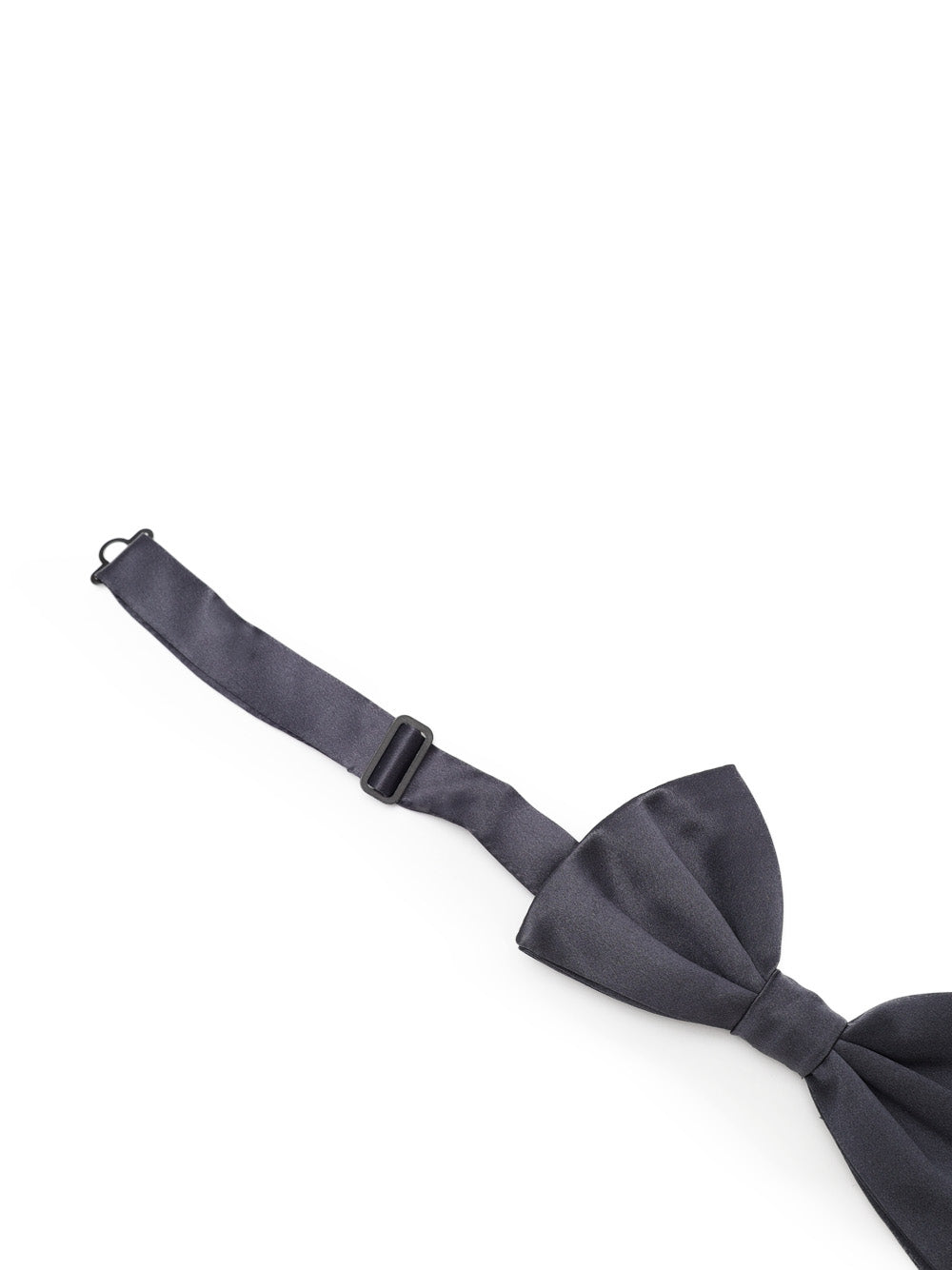 Dolce & Gabbana Gray Silk Bow Tie