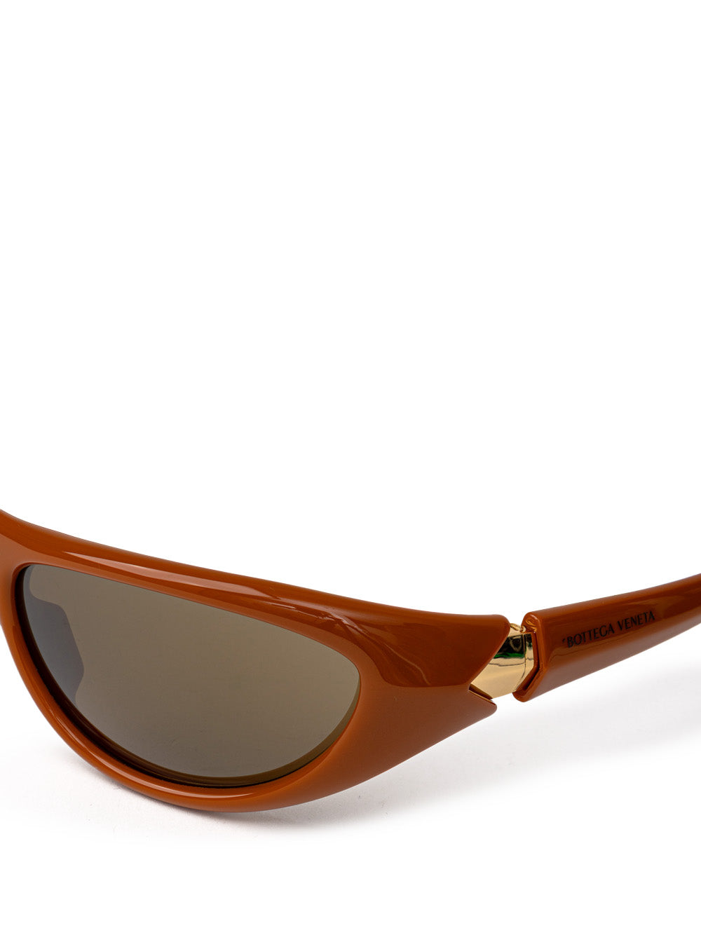 Bottega Veneta Brown Acetate Sporty Sunglasses – Siebentaschen