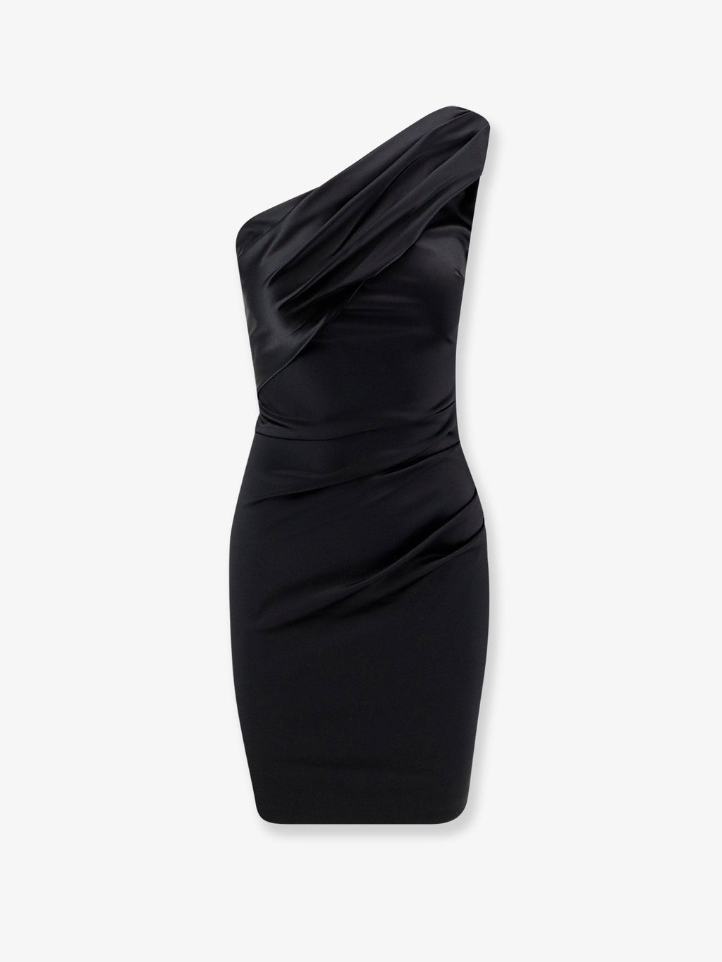 CHIARA BONI Zenax short satin dress