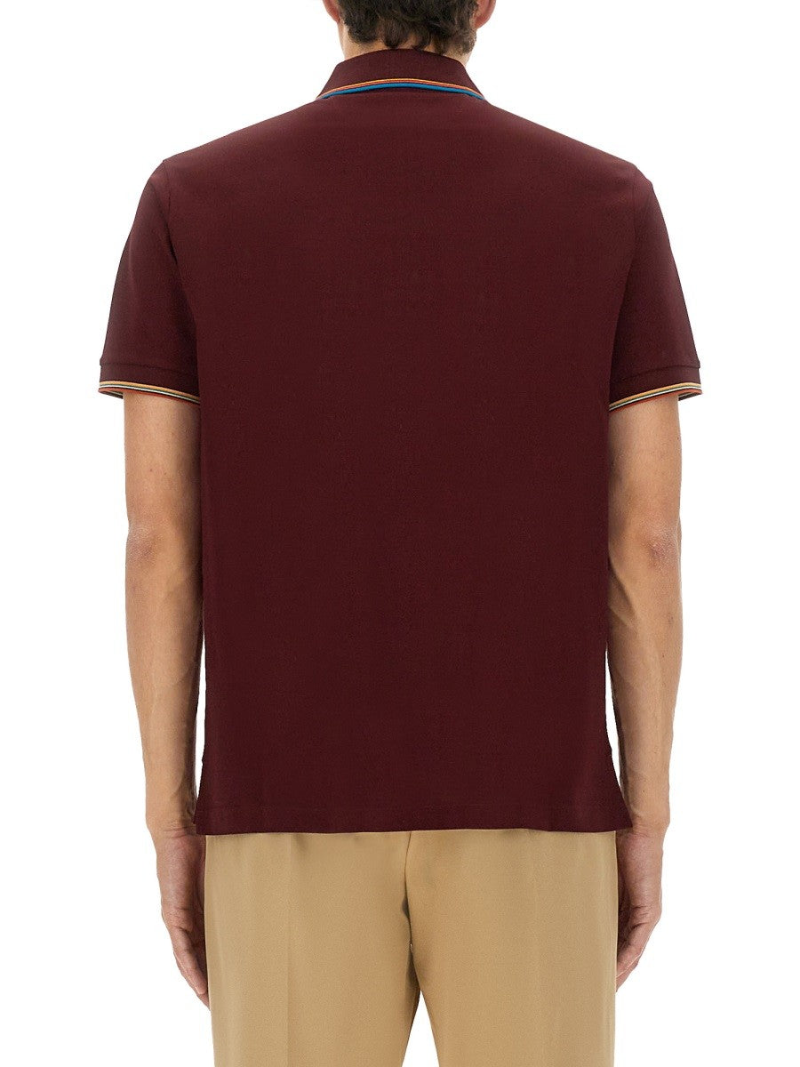 PAUL SMITH ZIP POLO.