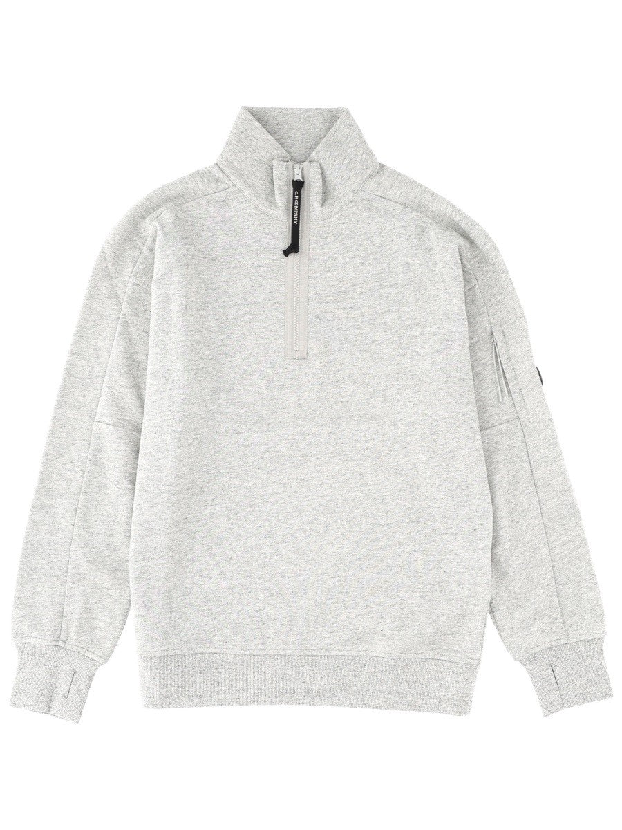 C.P. COMPANY ZIP SWEATSHIRT.