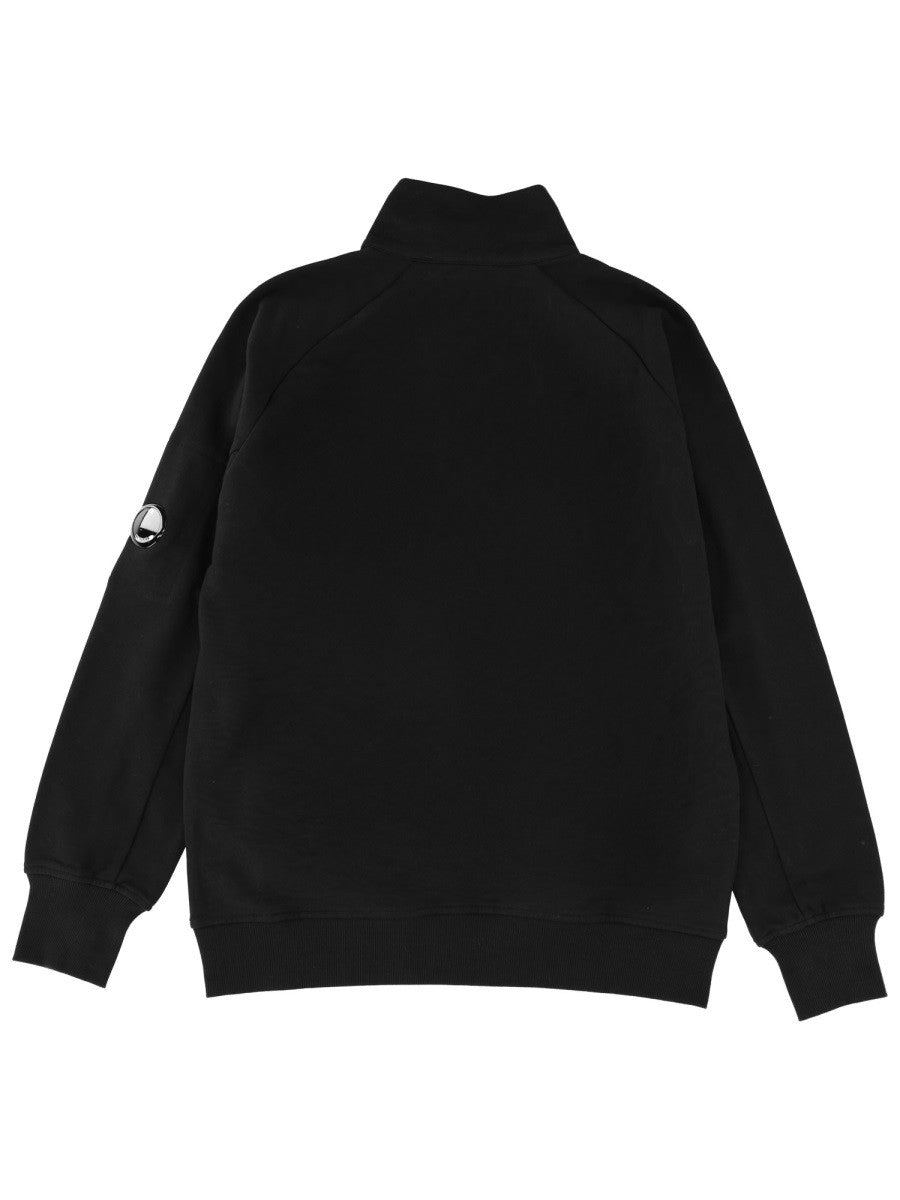 C.P. COMPANY ZIP SWEATSHIRT.