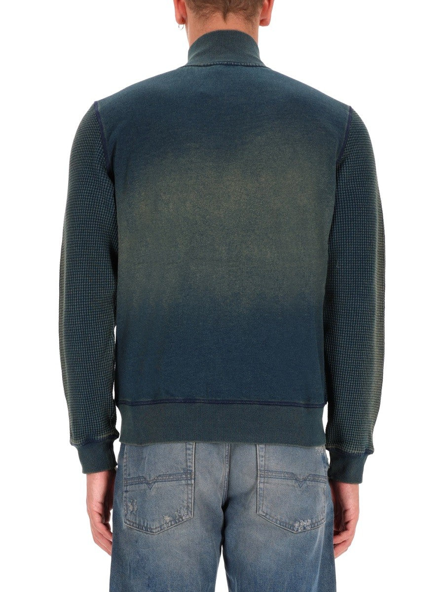 Diesel ZIP SWEATSHIRT.