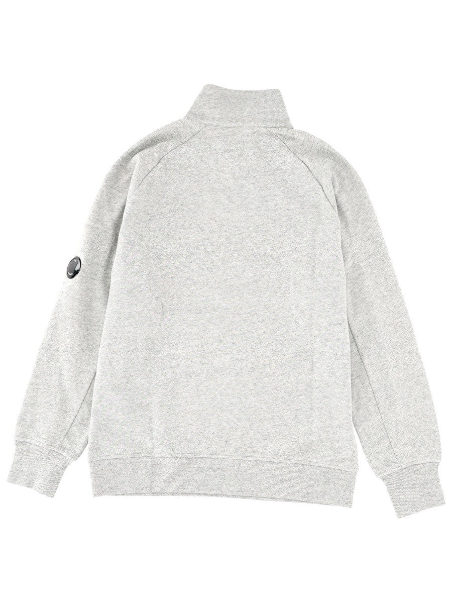 C.P. COMPANY ZIP SWEATSHIRT.