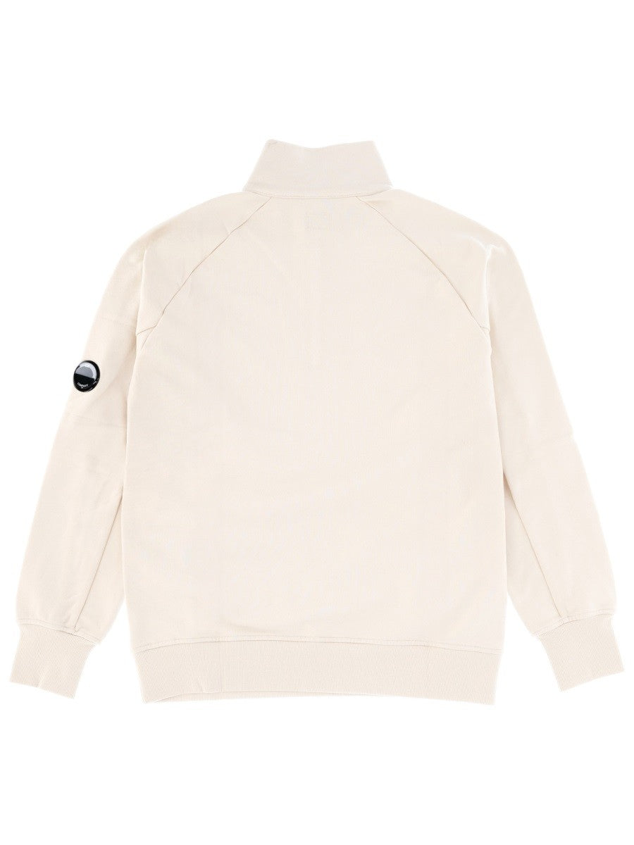C.P. COMPANY ZIP SWEATSHIRT.