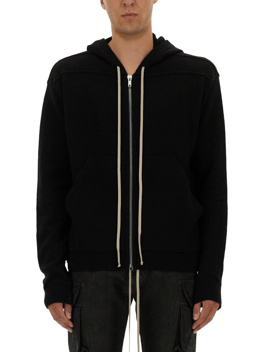 RICK OWENS ZIPPER HOODIE