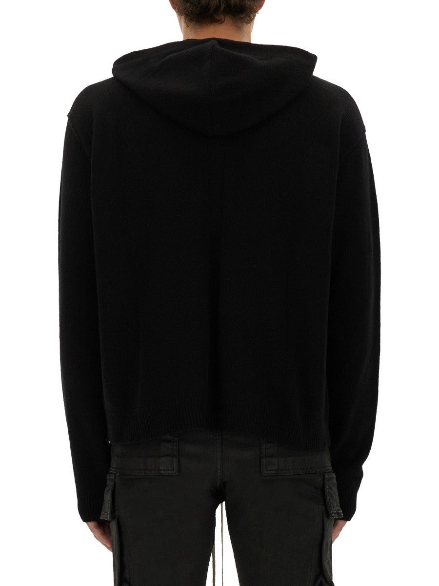 RICK OWENS ZIPPER HOODIE