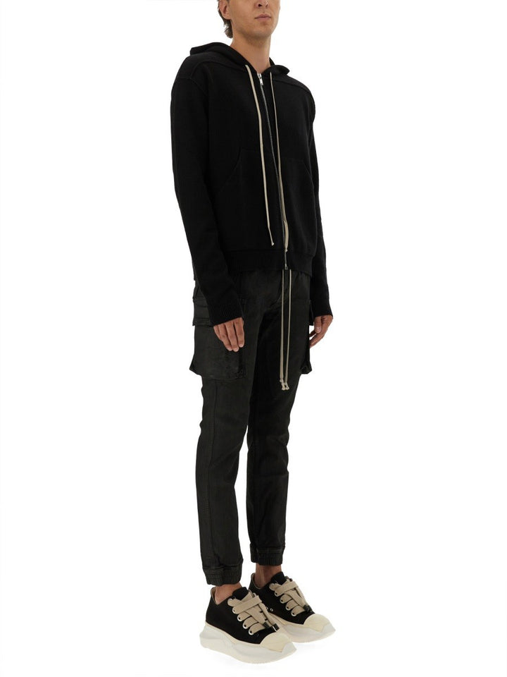 RICK OWENS ZIPPER HOODIE