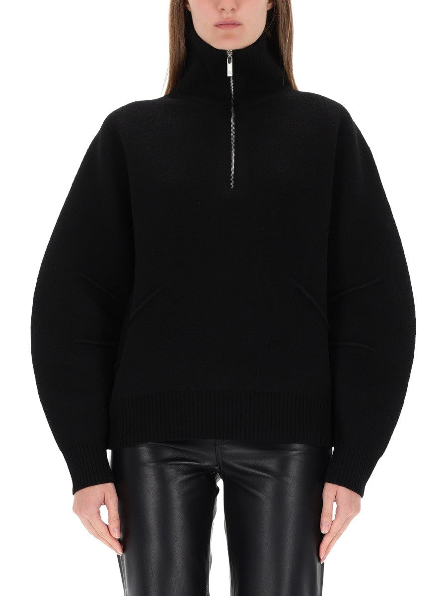Helmut Lang ZIPPERED "APEX" JERSEY