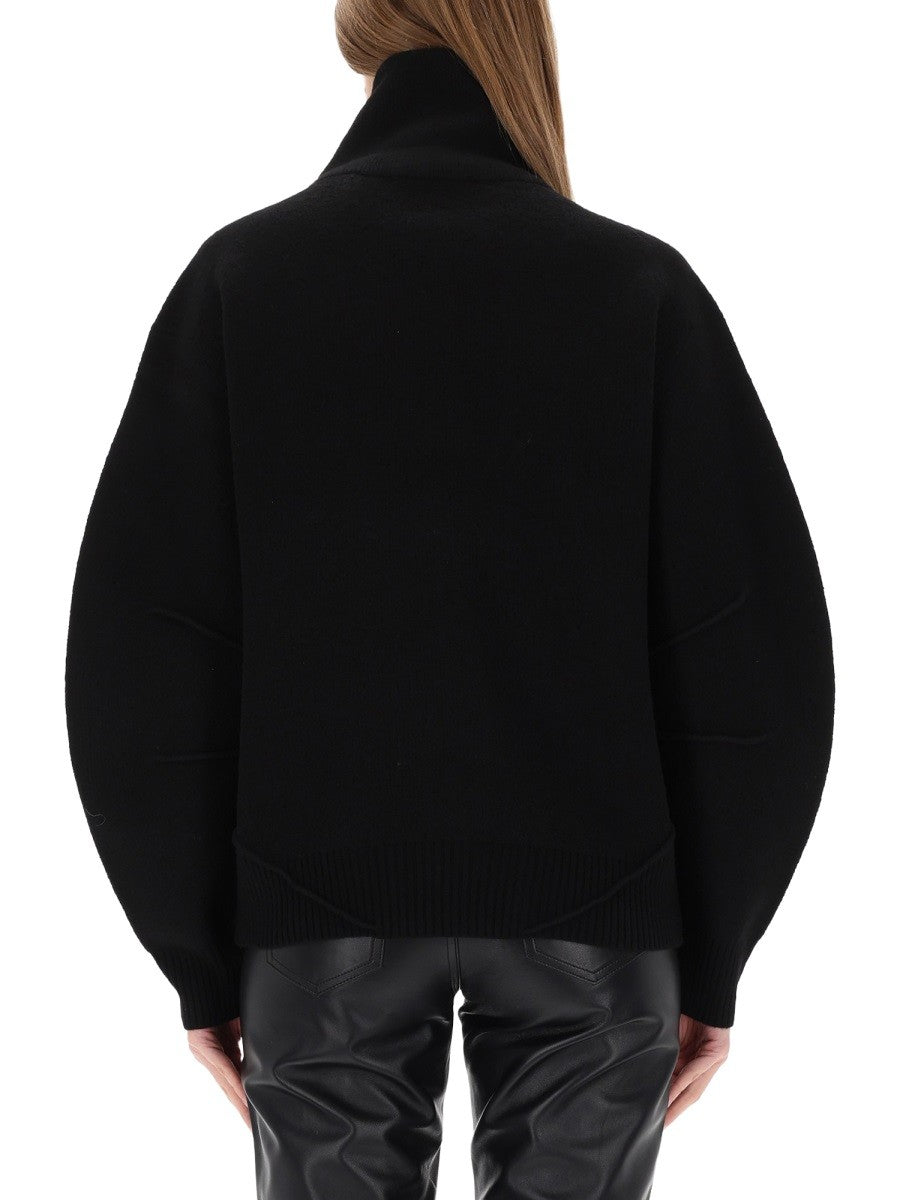 Helmut Lang ZIPPERED "APEX" JERSEY