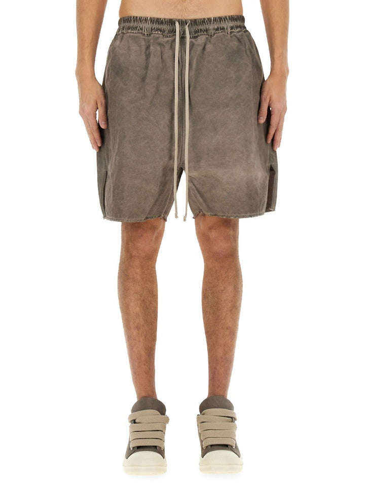RICK OWENS DRKSHDW ZIPPERED BOXER SHORTS