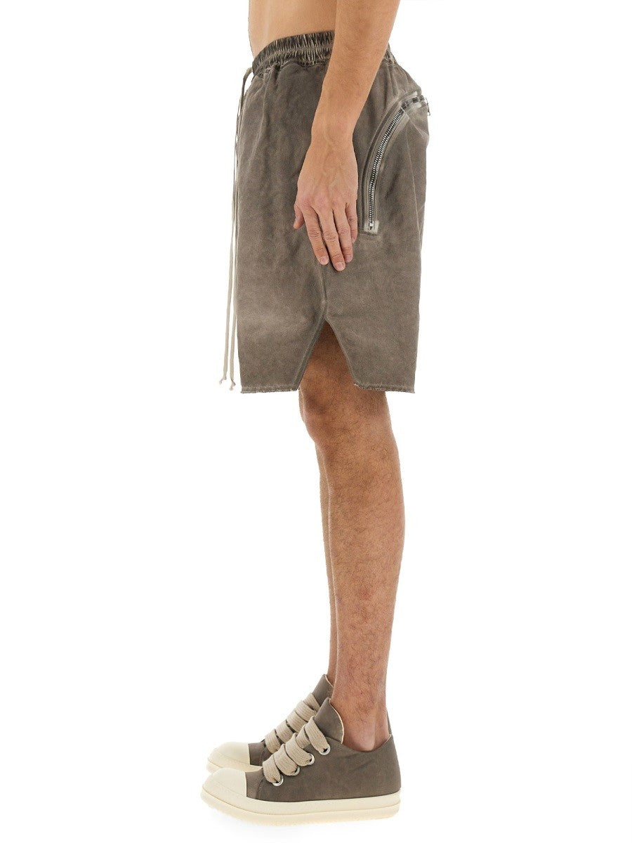 RICK OWENS DRKSHDW ZIPPERED BOXER SHORTS