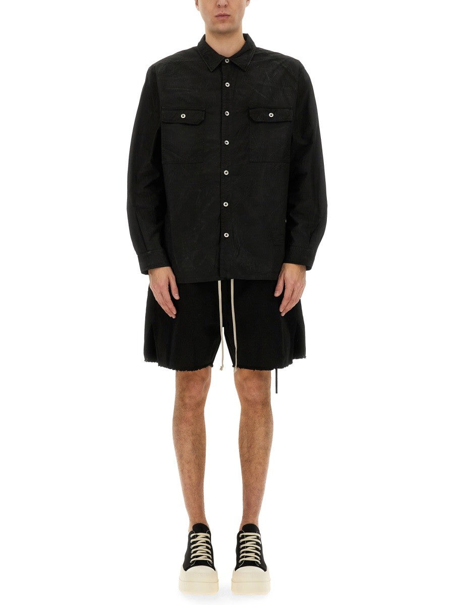 RICK OWENS DRKSHDW ZIPPERED BOXER SHORTS