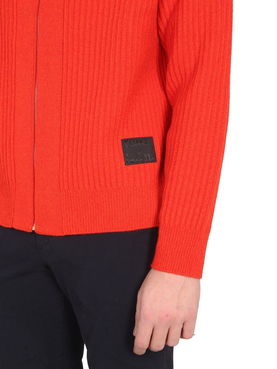 PAUL SMITH ZIPPERED CARDIGAN