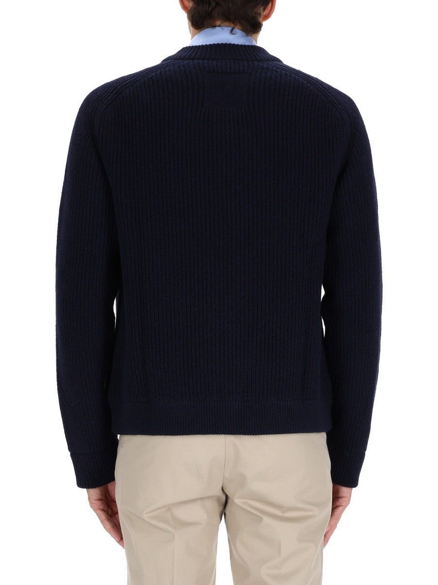 PS BY PAUL SMITH ZIPPERED CARDIGAN