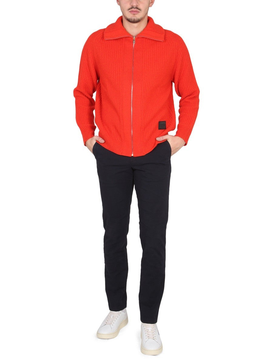 PAUL SMITH ZIPPERED CARDIGAN
