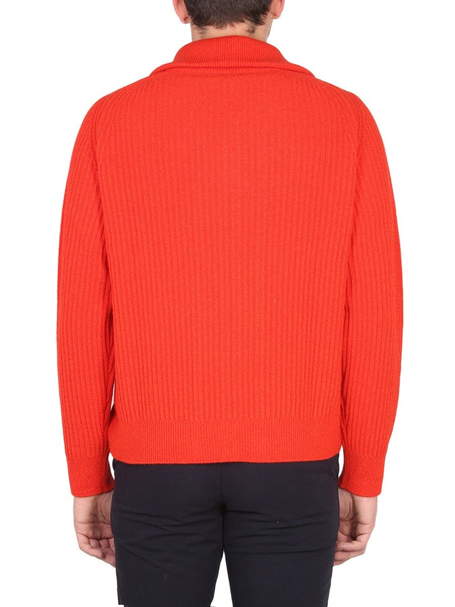 PAUL SMITH ZIPPERED CARDIGAN