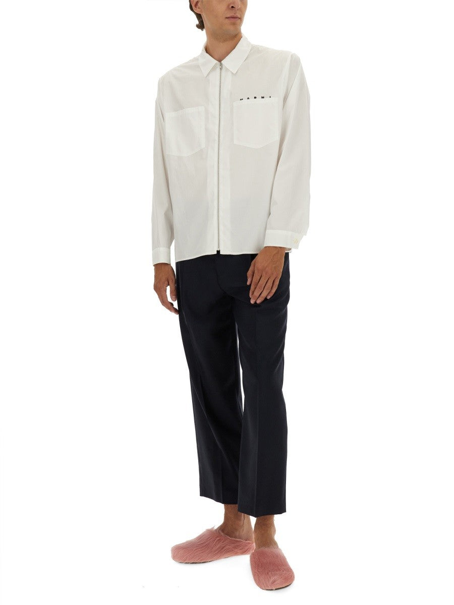 Marni ZIPPERED SHIRT
