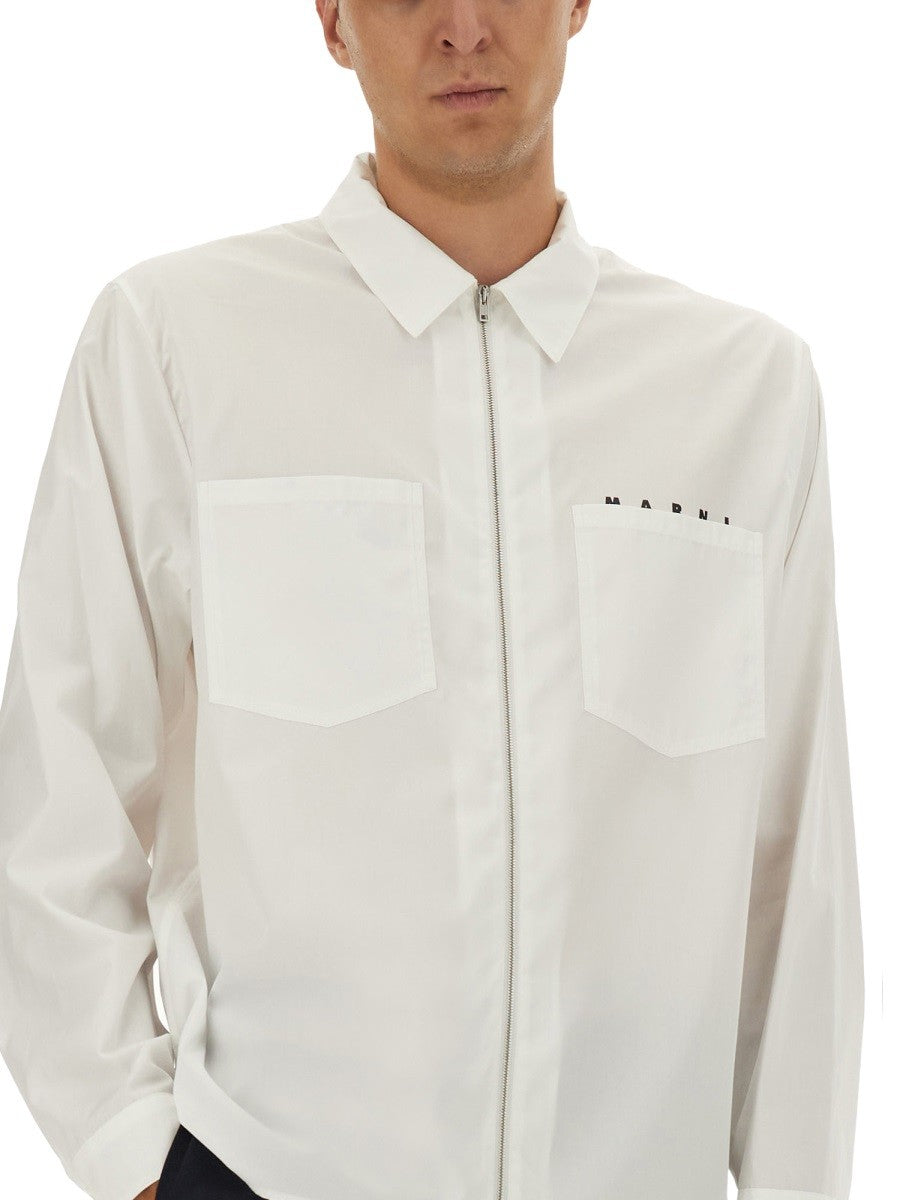Marni ZIPPERED SHIRT